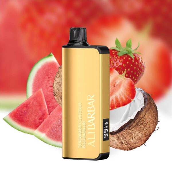 Alibarbar Ingot 9000 Puffs – Strawberry Coconut Watermelon