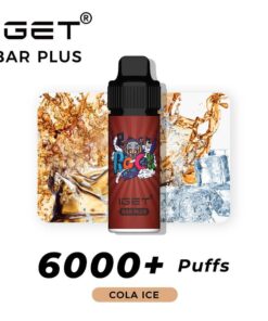 iGET BAR PLUS VAPE 6000 PUFF – COLA ICE - Online Vape Store Australia