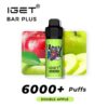 iGET BAR PLUS VAPE 6000 PUFF – DOUBLE APPLE - Online Vape Store Australia