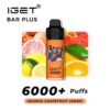 iGET BAR PLUS VAPE 6000 PUFF – ORANGE GRAPEFRUIT LEMON - Online Vape Store Australia