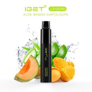 iGET LEGEND VAPE 4000 PUFF – ALOE MANGO CANTALOUPE - Online Vape Store Australia